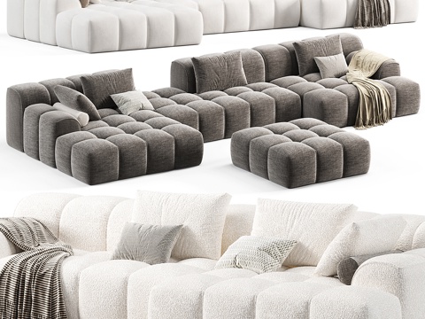 Modern Modular Sofa Combination