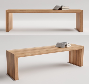 Modern Log Bench Minimalist Bench Bench Side Stool