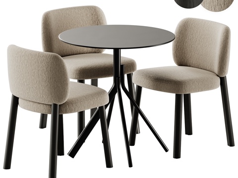 Modern leisure tables and chairs