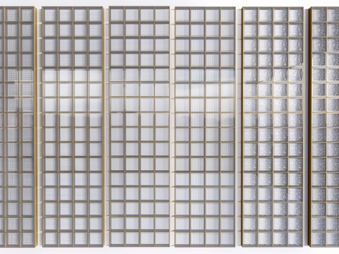 Modern glass brick partition glass glass brick screen glass brick porch partition