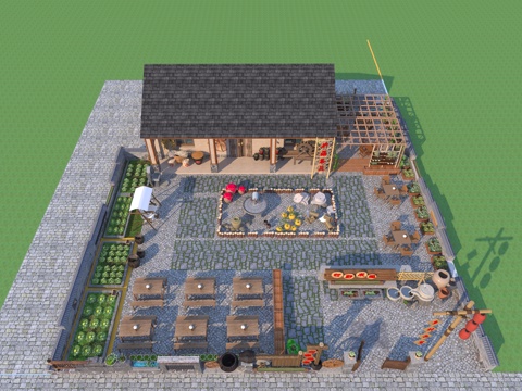 Modern Rural Houses Rural Courtyard Courtyard Ssketches