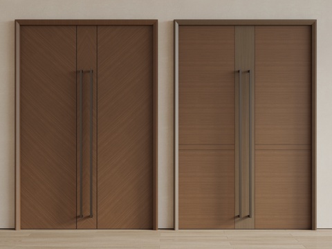 Modern Neo-Chinese Style double door