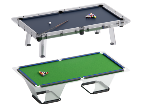 Modern billiard table