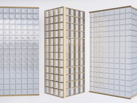 Modern glass brick partition glass glass brick screen glass brick porch partition