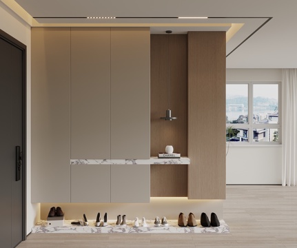 Modern shoe cabinet