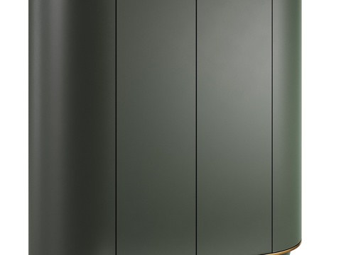 New Chinese-style end view cabinet