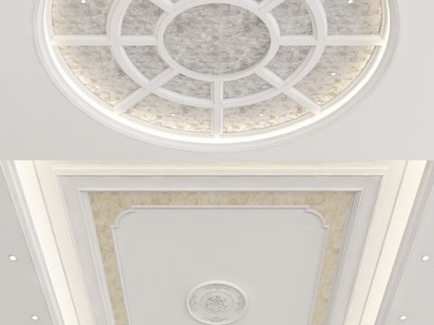 European-style ceiling