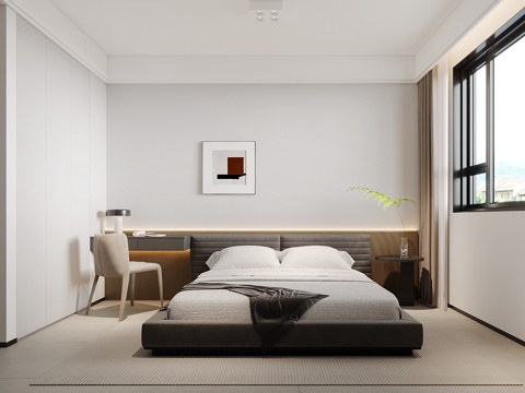 Modern Minimalist Bedroom