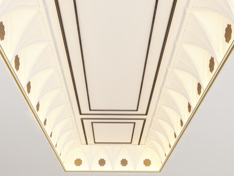 European-style ceiling