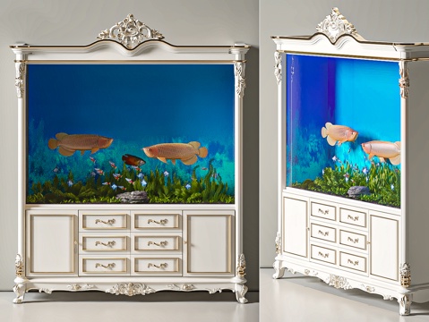 European-style fish tank