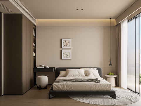 Modern Minimalist Home Bedroom