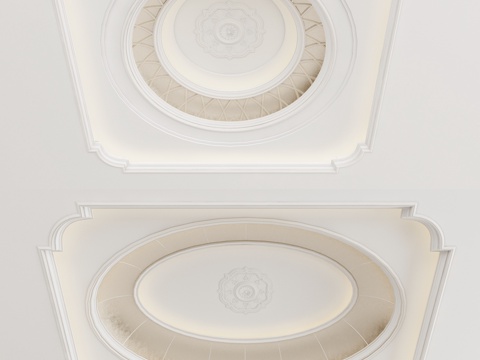 European-style ceiling