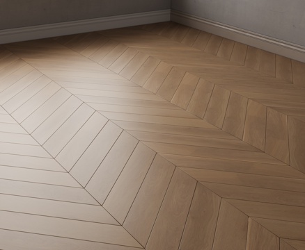 Modern wood floor fishbone wood floor