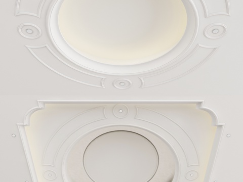 European-style ceiling