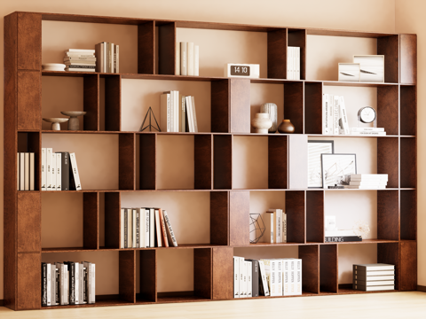 Quiet Antique Style Bookcase Bookshelf