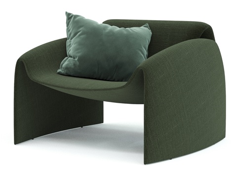 Poliform Le club Modern Lounge Chair Sofa Chair Armchair