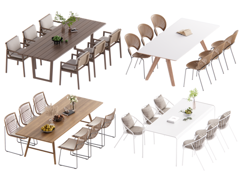 Modern Outdoor Table and Chair Outdoor Dining Table and Chair