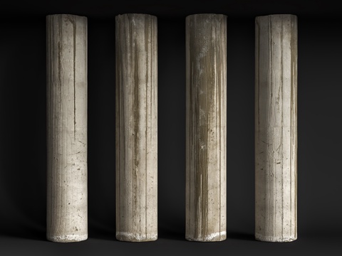 concrete column cylindrical column