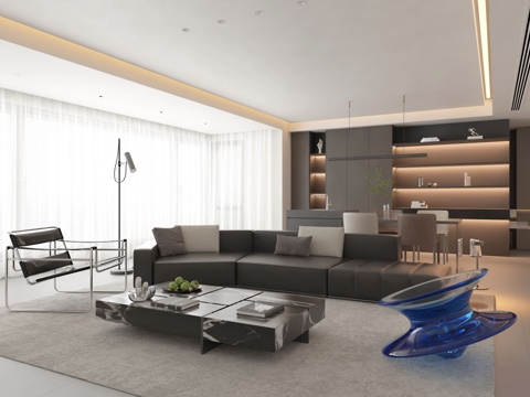 Modern Style Living Room