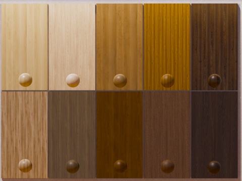 wood veneer particle board