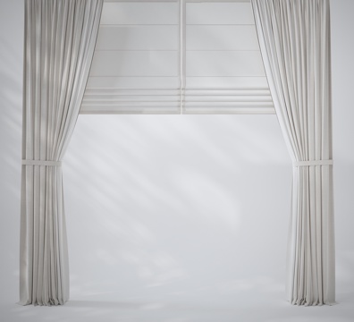 curtain venetian blinds gauze curtain