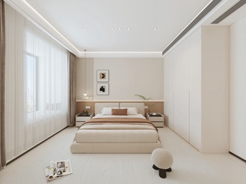 Modern Minimalist Bedroom