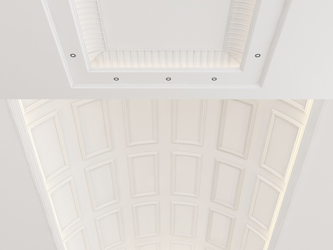 European-style ceiling