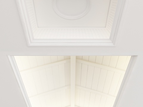 European-style ceiling