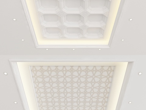 European-style ceiling