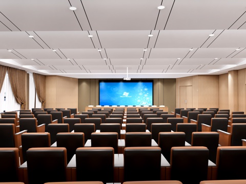 Modern lecture hall multi-function hall multimedia classroom