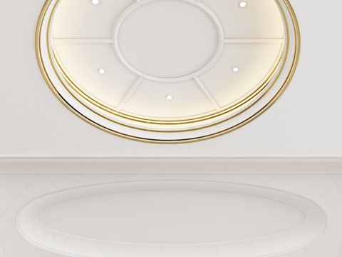 European-style ceiling