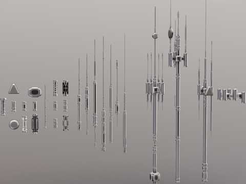 Industrial Equipment Technology Sense Antenna Equipment Radio Communication Equipment Antenna Combination Communication Facilities