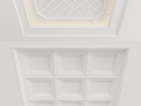 European-style ceiling