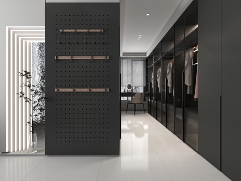 Modern Cloakroom