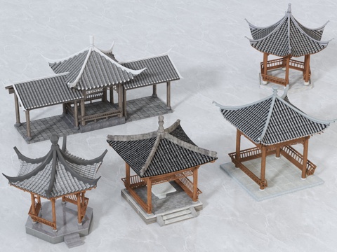 Chinese-style pavilion