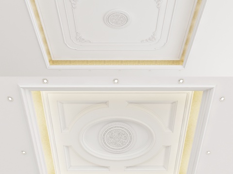 European-style ceiling