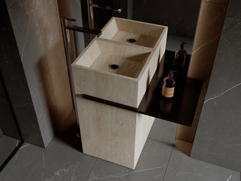 Modern minimalist sink