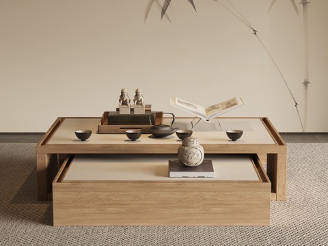 New Chinese Song Style Coffee Table