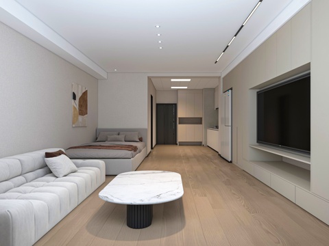 Modern Single Apartment