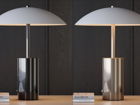 Modern Minimalist Metal Table Lamp