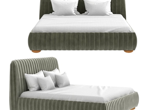 Modern French Double Bed