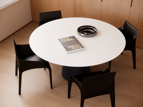 Modern Dining Table and Chair Combination