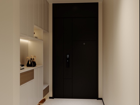 Modern Cream Style Entrance Entrance