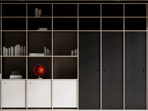 Modern Bauhaus Bookcase