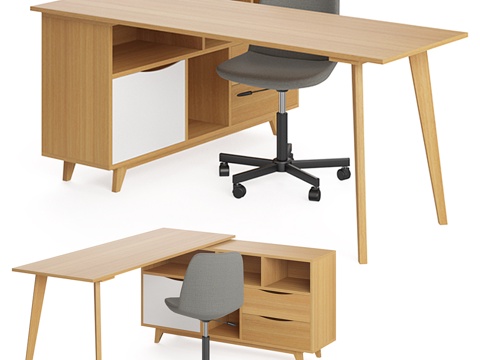 Office Desk and Chair