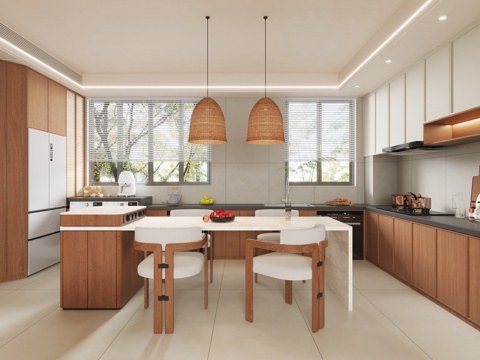 Mid-century Style Kitchen