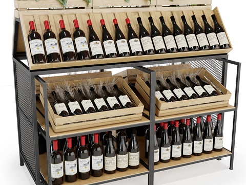 Modern wine rack