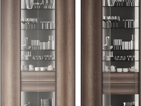 Modern Italian Affordable Luxury Style Wine Cabinet