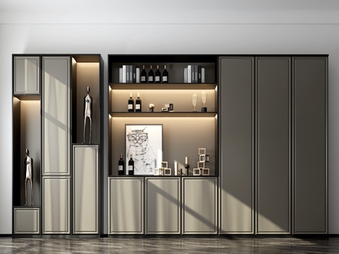 Jianou wine cabinet, display cabinet, decorative cabinet, cabinet, 20121