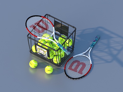 Tennis racket tennis storage basket storage box